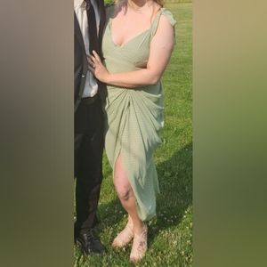 Pretty Little Thing Draped Underwire Detail Midi Dress